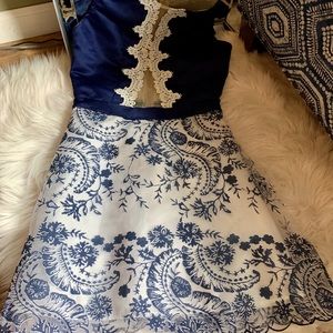 Elegant and Sheer back dress